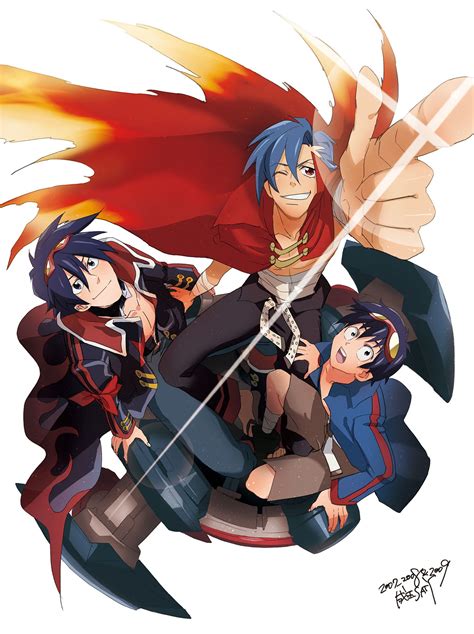 gurren lagann manga read|gurren lagann romance.